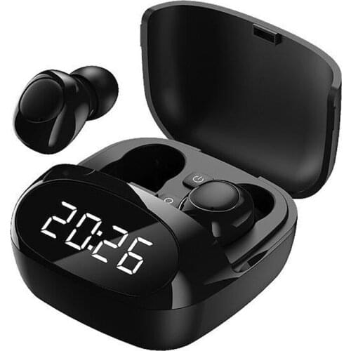 XG29 Earbuds Sweatproof In-Ear Bluetooth 5.0 Headphones & Charging Cabin Display 7-10m 600mAh for Gym Workout Cycling Meeting