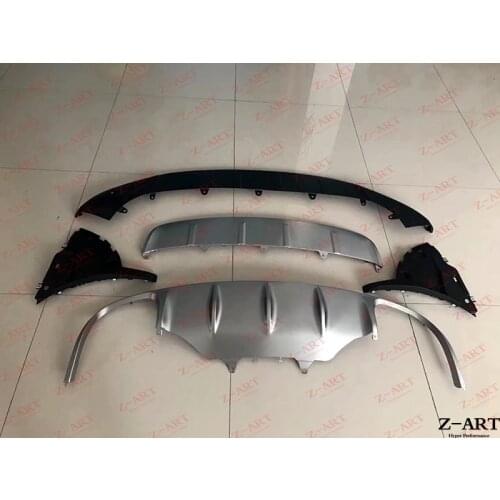 Z-ART front spoiler for Porsche Macan S front lip + rear diffuser for Porsche Mcan 2018-2019 body kiy