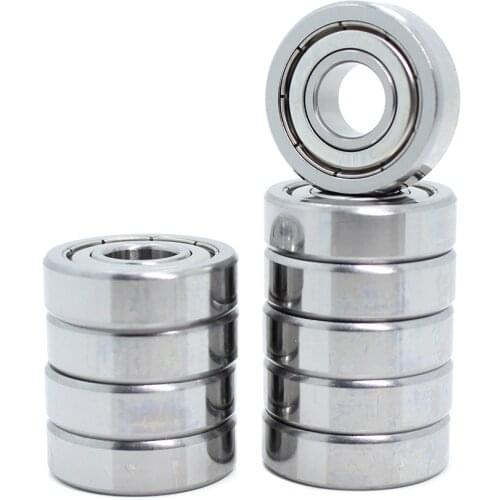 10PCS Deep Groove Ball Bearing 623ZZ 624ZZ 625ZZ 3D Printers Parts P5 Bearings 626ZZ 627ZZ 628ZZ 629ZZ Pulley Wheel