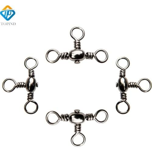 1000pcs Global source Barrel triple swivel swivels style A 14*16