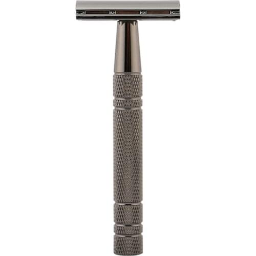 Double Edge Safety Razor Vintage Metal Single Blade Razor Classic Wet Shaving Manual Shavers Fits Standard Razor Blades