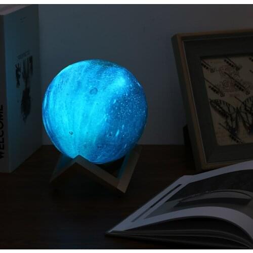 Bluetooth-compatible Speaker Bass Column Outdoor Waterproof Portable Remote Control Quran Speaker SQ-530 7-Color LED 3D Moon