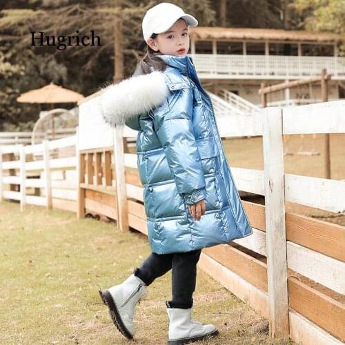 Childrens Cotton Padded Clothes Girls' Middle 2020 New Winter Clothes for Children Thickened Girls' Coats