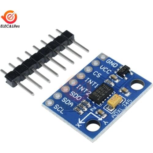 GY-291 ADXL345 Digital Three 3 Triple Axis Sensor Acceleration Of Gravity Tilt Board For Arduino Module IIC SPI Replace ADXL335