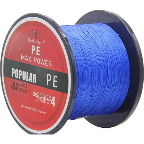 200M 300M PE Fishing Line 4 Strands Braided Fishing Line 8-80LB Multifilament Fishing Line Smooth