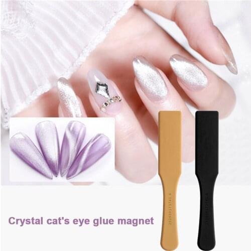 Nail Art Magnet Stick Cat Eyes Magnet Nail Magnet Pens Super Strong Magnetic for Gel Varnish Nail Art Tool Small Square Magnet