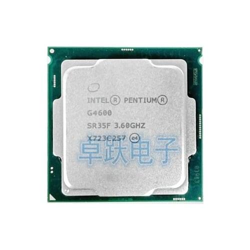 Original Intel g4600 3.6GHz 3MB 2-Core LGA1151 Processor free shipping