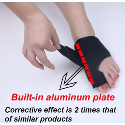 New A Pair Big Toe Hallux Valgus Bunion Splint Thumb Corrector Toe Bending Orthosis Relief Pain Pedicure Feet Ortez Care Tool