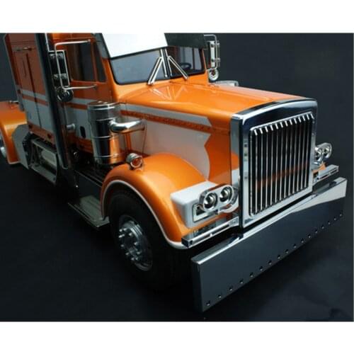 Tamiya Rc Truck Body Front Bumper For 1/14 RC Toy Tractor TAMIYA KING GL Remote Control Toy Trucks Metal Upgrade Parts