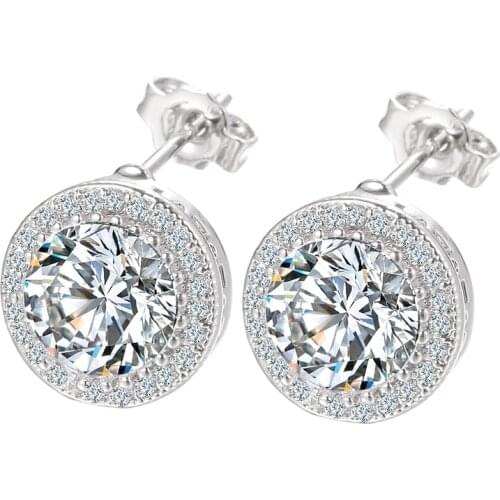 Bettyue Classical Style Circular Shape Earring With Shiny Cubic Zircon For Women Ingenious Jewelry Banquet Noble Jewelry