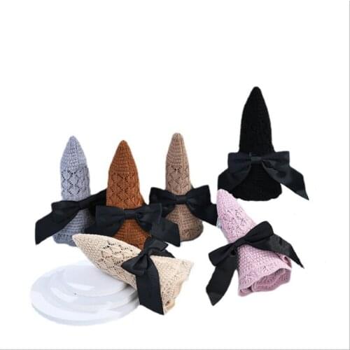 Bow Hollow Out Wide Brim Sun Protection Straw Hat Collapsible Fashion New Solid Color Outdoor Sunhat Women Summer Cap