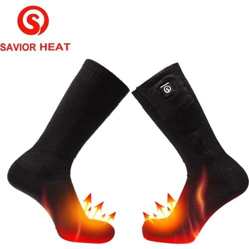 SAVIOR heating socks for men and women battery heating warm outdoor ski riding sports socks