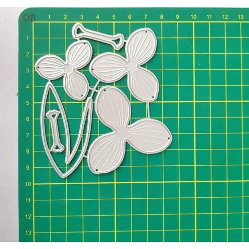 Reunion Flower Leaf Combination Metal Cutting Dies Embossing Stencil DIY Scrapbooking Photo Album Decor Paper Card Making Tool