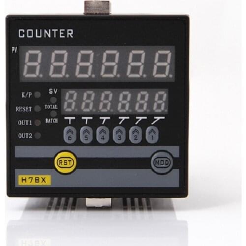 High Frequency Meter H7JM2-6E2R Error Correction Belt with Early Deceleration of Two Relay Output