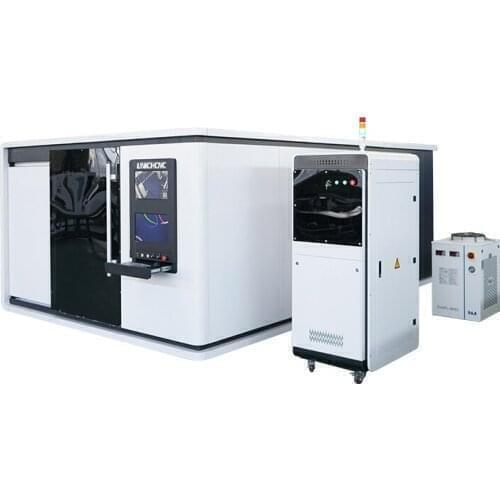Factory supplier enclosed protection fiber laser cutting machine