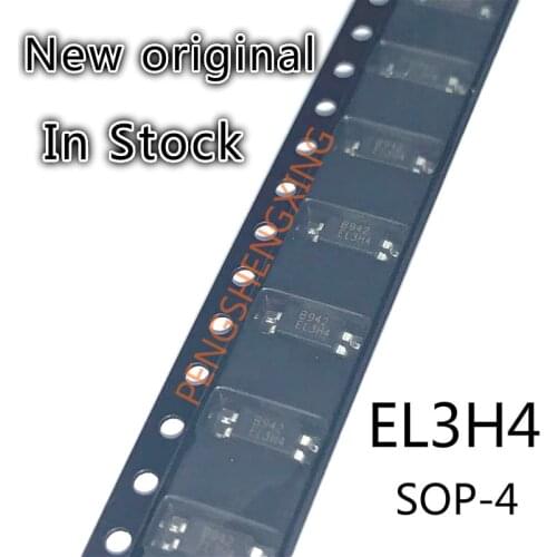 10PCS/LOT EL3H4(A)(TA)-VG SOP-4 EL3H4 Photoelectric coupling chip