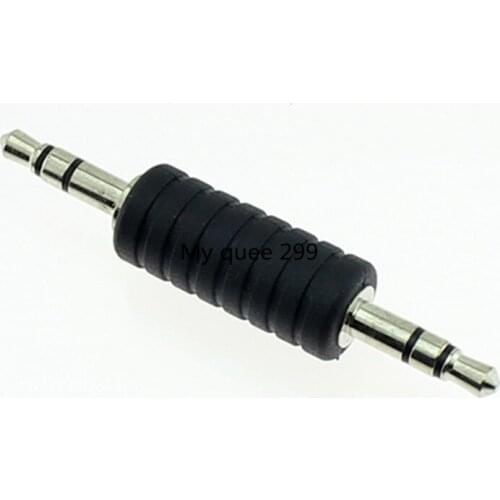 3.5mm plug stereo audio for the joint small three core of the public AUX direct through 3.5 common head straight
