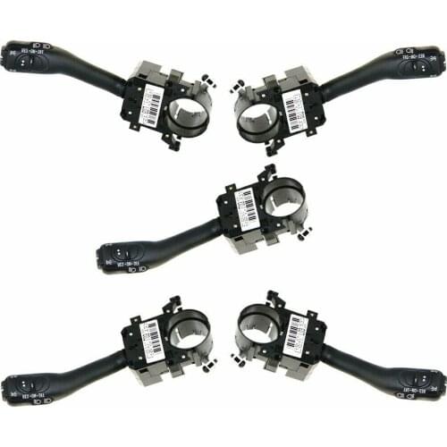 5Pcs 8L0 953 513J Cruise Control Turn Signal Wiper Switch Stalk For Audi A2 A3 A6 S6 C5 TT Skoda Fabia Seat Toledo VW Passat B5