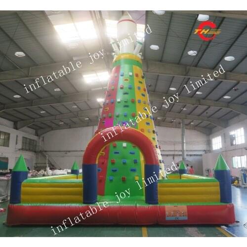 Free ship to sea port,inflatable rock wall climbing mountain, bouncer playground inflatable rock climbing wall sport game