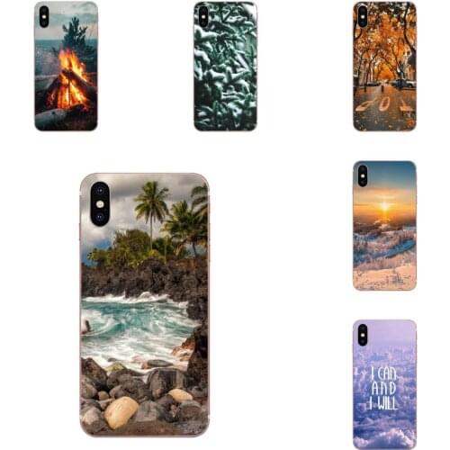 Landscape Scenery New Multi Colors For Sony Xperia Z Z1 Z2 Z3 Z3+ Z4 Compact Z5 Plus M2 M4 XA XA1 XZ Premium TPU Bags Cases