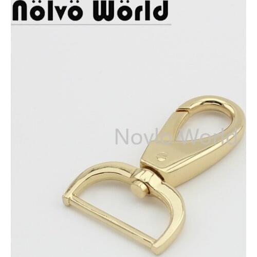 Nolvo World 5-20-100pcs 4 colors 63*32mm 1-1/4" metal buckle dog collar buckle chain clasp swivel snap hook