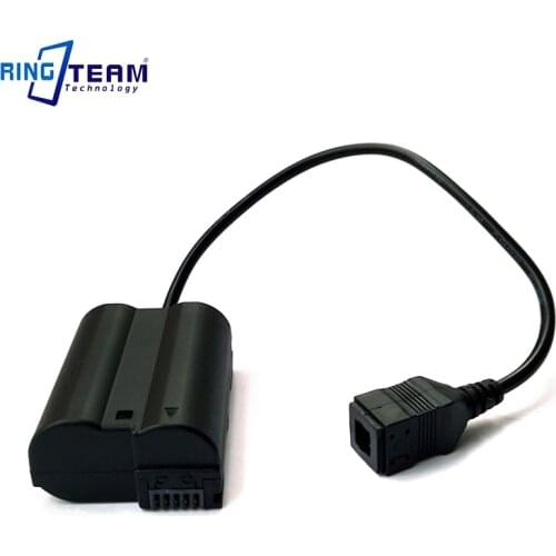 20X EP5B EP-5B DC Coupler EN-EL15 Dummy Battery for Nikon 1V1 D7200 D7100 D7000 D810 D810A D800 D800E D750 D850 D610 D600 Camer