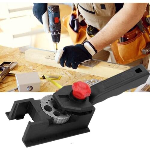 Woodworking Locator Pocket Hole Cutter Drill 38pcs DIY Guide Wood Tenon Set Woodworking Limit Clamp Plastic Parts