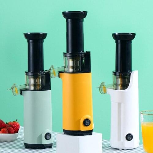 Single Auger Slow Juicer Portable Electric Mixer Fruit Mini Low-Speed Juice Press Extractors Exprimidor Soybean Milk Machine