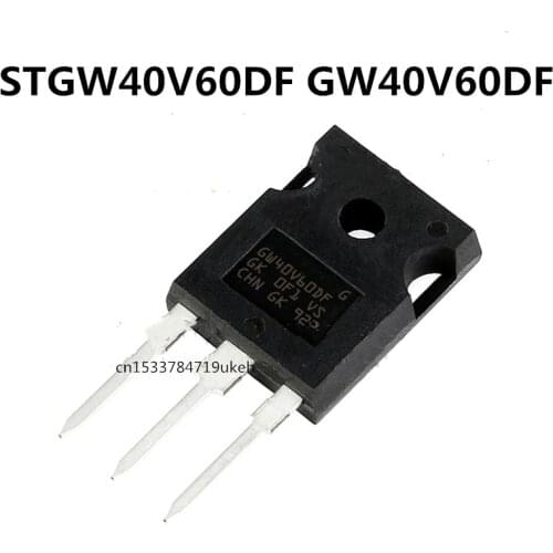 Original 2pcs/ STGW40V60DF GW40V60DF TO-247 IGBT 600V 40A
