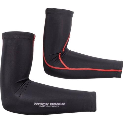 Outdoor motorcycle arm sleeve riding motorcycle trip street locomotive sleeves ice silk material cool elastic sunscreen sleeves