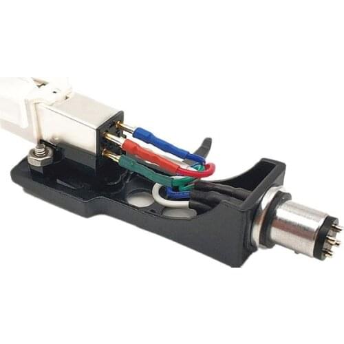 Universal Phono Stylus Cartridge Rack Turntable Headshell with LP Vinyl Needle J2HC