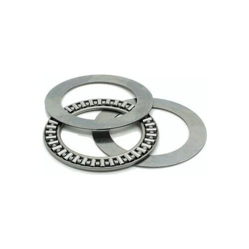 Thrust needle roller bearing with two washers AXK0619TN+ 2 AS0619 Size is 6x19x4mm