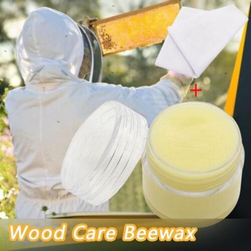 Wood Seasoning Beewax Wood Care Wax Solid Wood Maintenance Cleaning Washing Tool Removing Cleaner All-Purpose Cleaner Beeswax