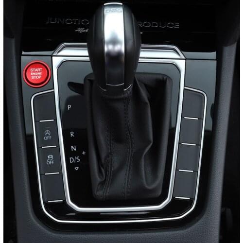 2pcs Aluminum Alloy Car Engine Start Stop Button Ring Cover Trim For VW Jetta MK7 Magotan Passat B8 CC Touran