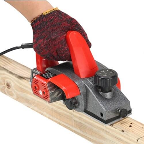 220V 500W Electric Planer Woodworking Tools Lane Household Small Multifunction Portable Desktop Carpenter Planing width150MM