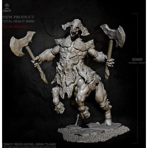60mm Resin model kits DIY toy self-assemlbed TD-2483