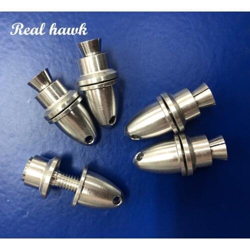 10pcs 2.0/2.3/3.0/3.17/4.0/5.0mm squeeze type Aluminum Bullet Propeller Adapter Holder for Brushless Motor Prop RC Parts