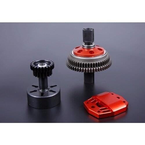 CNC Alloy 2 Speed Gear System Double Gear Kits 2 Speed Transmission Gear Kit for Losi 5ive T Rovan LT King Motot X2