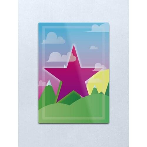 Cool star Metal Print Tin Sign Vintage Metal Wall Sign Plaque Retro Garage Shed Car