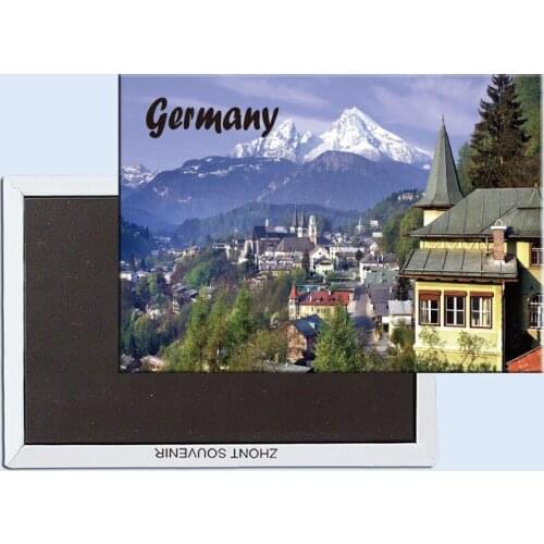 Beautiful City and Mount in Germany24205 Fridge Magnet