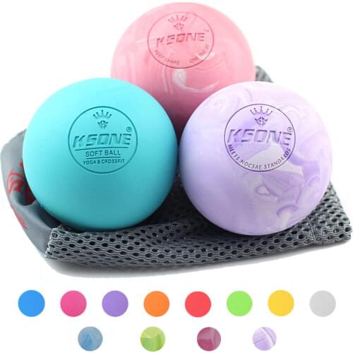 Massage Ball 6.3cm Fascia Ball Lacrosse Ball Yoga Muscle Relaxation Pain Relief Portable Physiotherapy Ball