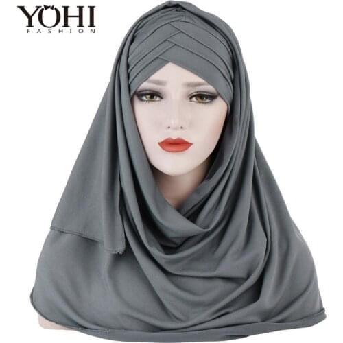 New Silk Scarf Hat Malaysia Muslim Women Fashion Patch Loss Cancer Hat Chemo Beanie Cap Hijab Headband Hair Accessories