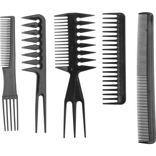 Professional Hair Brush Comb 10pcs/Set Salon Anti-static Hair Combs Hairbrush Hairdressing Combs Hair Care Styling Tools