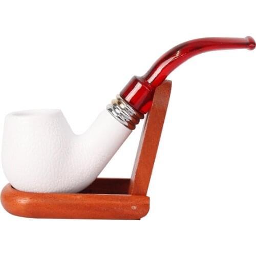 High Quality Smoking Tobacco Pipe Meerschaum Cigar Sepiolite Best Gift for Friend