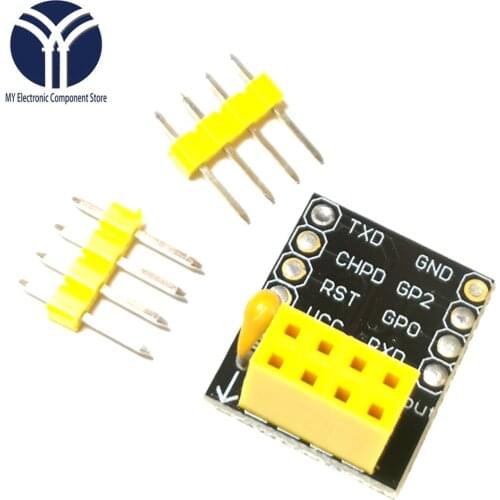 1PCS ESP-01 ESP0-1S ESP01 Breakout Adapter Plate Breadboard ESP8266 ESP 8266