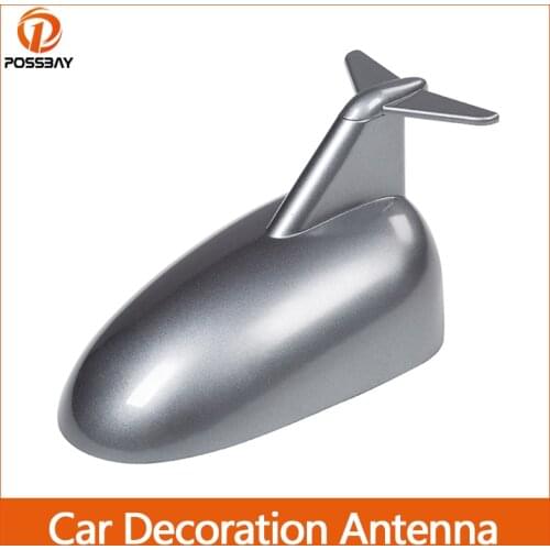 Car Antenna Stickers Universal Decoration No Function Airplane Shape Aerial Accessories for Renault/BMW/Nissan/Suzuki/KIA/Fiat