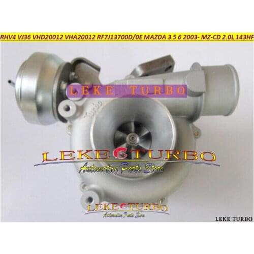 Free Ship RHV4 VJ36 VHD20012 VHA20012 RF7J13700D RF7J13700E Turbo Turbocharger For Mazda 3 Mazda 5 Mazda 6 MZ-CD 2.0CD MZ 2.0L