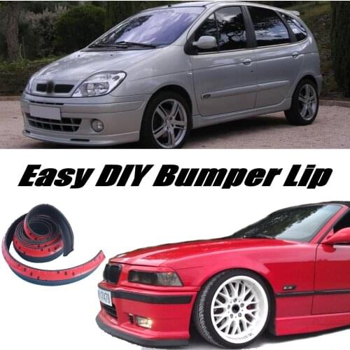 Bumper Lip Deflector Lips For Renault Scenic Front Spoiler Skirt For Car Tuning View / Body Kit / Strip