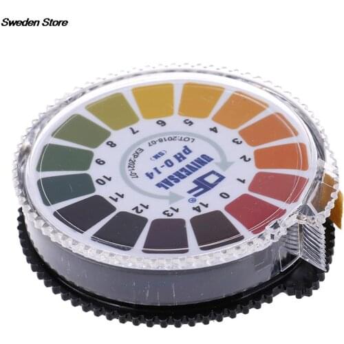5M Alkaline Acid Indicator Meter Test Paper Roll 0-14 1-14 PH Meters For Water Urine Saliva Soil Litmus Accurate Measuring