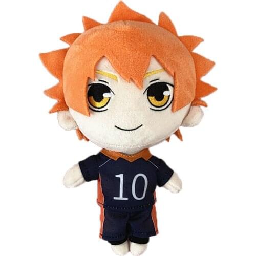 20cm Haikyuu Plush Toy Anime Volleyball Soft Stuffed Doll Hinata Shoyo Tobio Kageyama Plush Pillow Kids